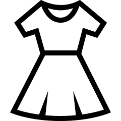 Icon of a dress.