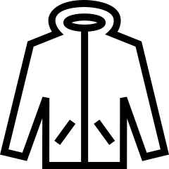 Icon of a jacket.